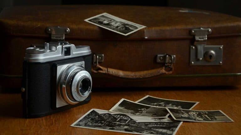 Camera, Suitcase and Images