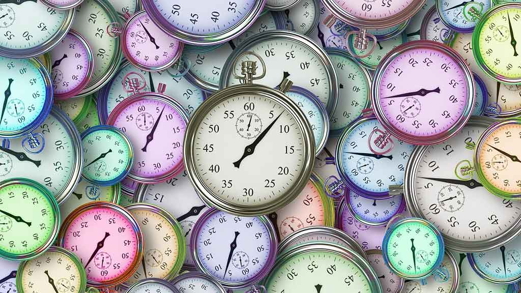 Multi-coloured Stopwatches